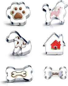 Hunde Keksausstecher Set