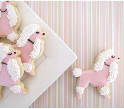 Hundeknochen Ausstecher Set - 6-teilig, Edelstahl, niedliche Formen für Kekse und Fondant