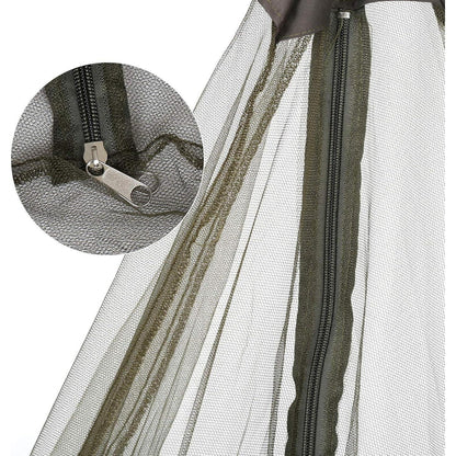 Camping Moskitonetz mit Reißverschluss für Reise und Outdoor