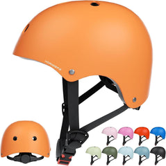 Kinder Skateboard-Fahrradhelm Verstellbar CE-zertifiziert Alter 3-13