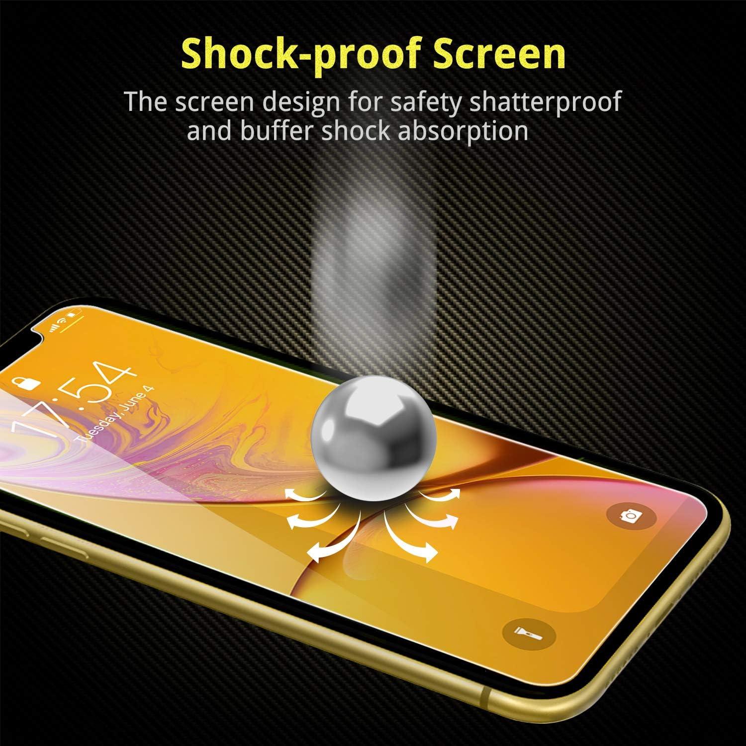 Schutzfolie für iPhone 11 & XR 2.5D 9H Displayschutz 3er Pack
