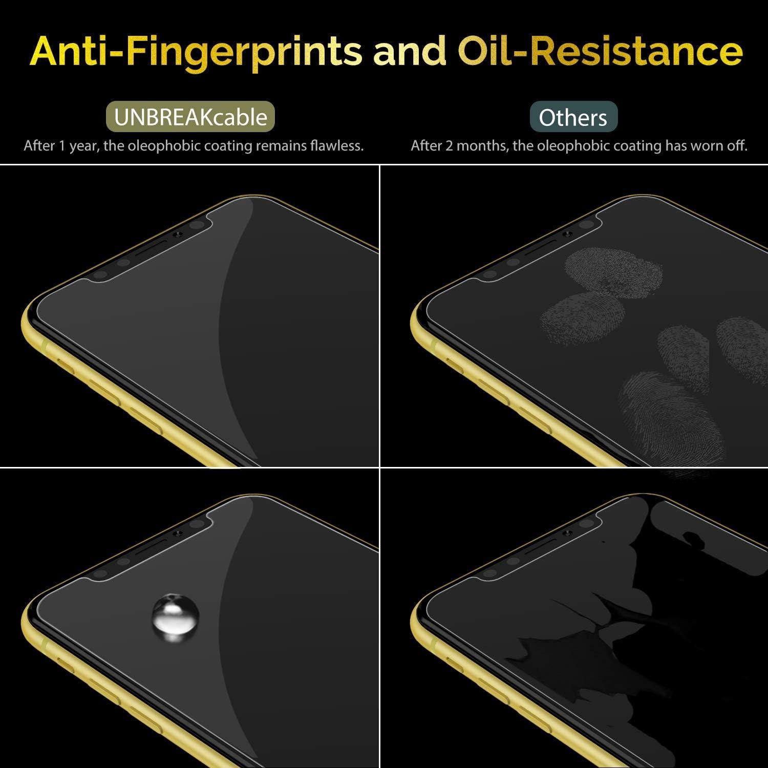 Schutzfolie 3er Pack für iPhone 11 XR 6.1 Zoll Displayschutzfolie 9H Härte transparent
