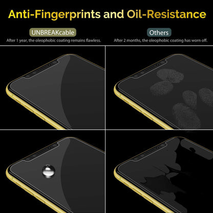 Schutzfolie 3er Pack für iPhone 11 XR 6.1 Zoll Displayschutzfolie 9H Härte transparent