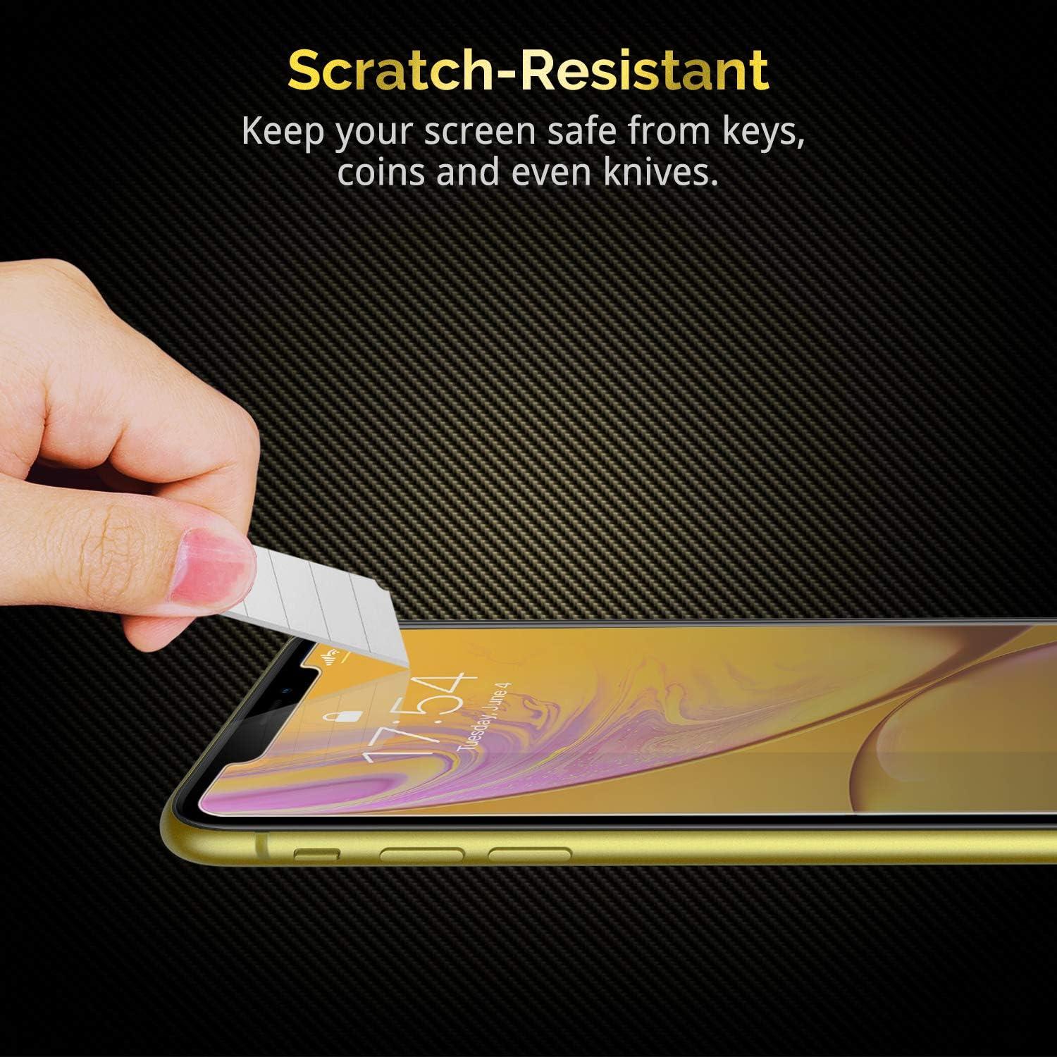 Schutzfolie für iPhone 11 XR 6.1 Zoll 3er Pack 9H Displayschutzfolie