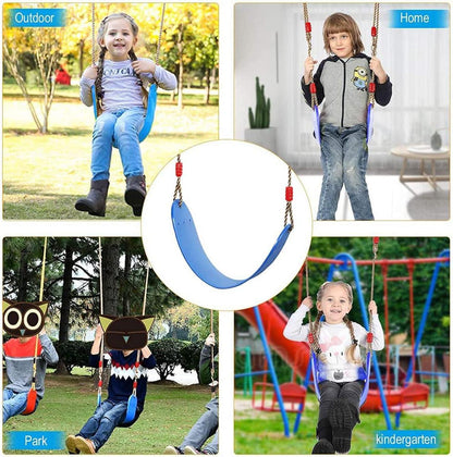 Elastische Kinderschaukel Eva-weich belastbar bis 150Kg, blau