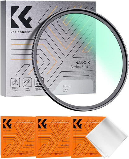 K&F Concept Pro Slim UV-Filter 72mm Multicoated Schutzfilter