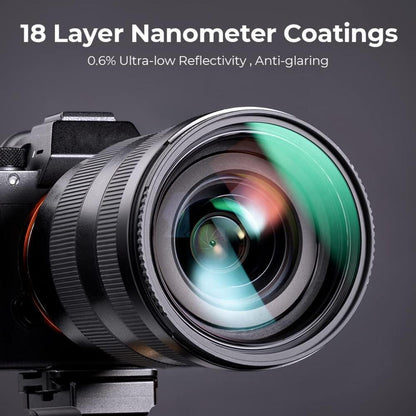 K&F Concept Pro Slim UV-Filter 72mm Multicoated Schutzfilter