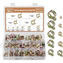 100 Stücke Kraftstoffleitung Schlauchschellen Set 6-20mm