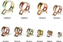 100 Stücke Kraftstoffleitung Schlauchschellen Set 6-20mm