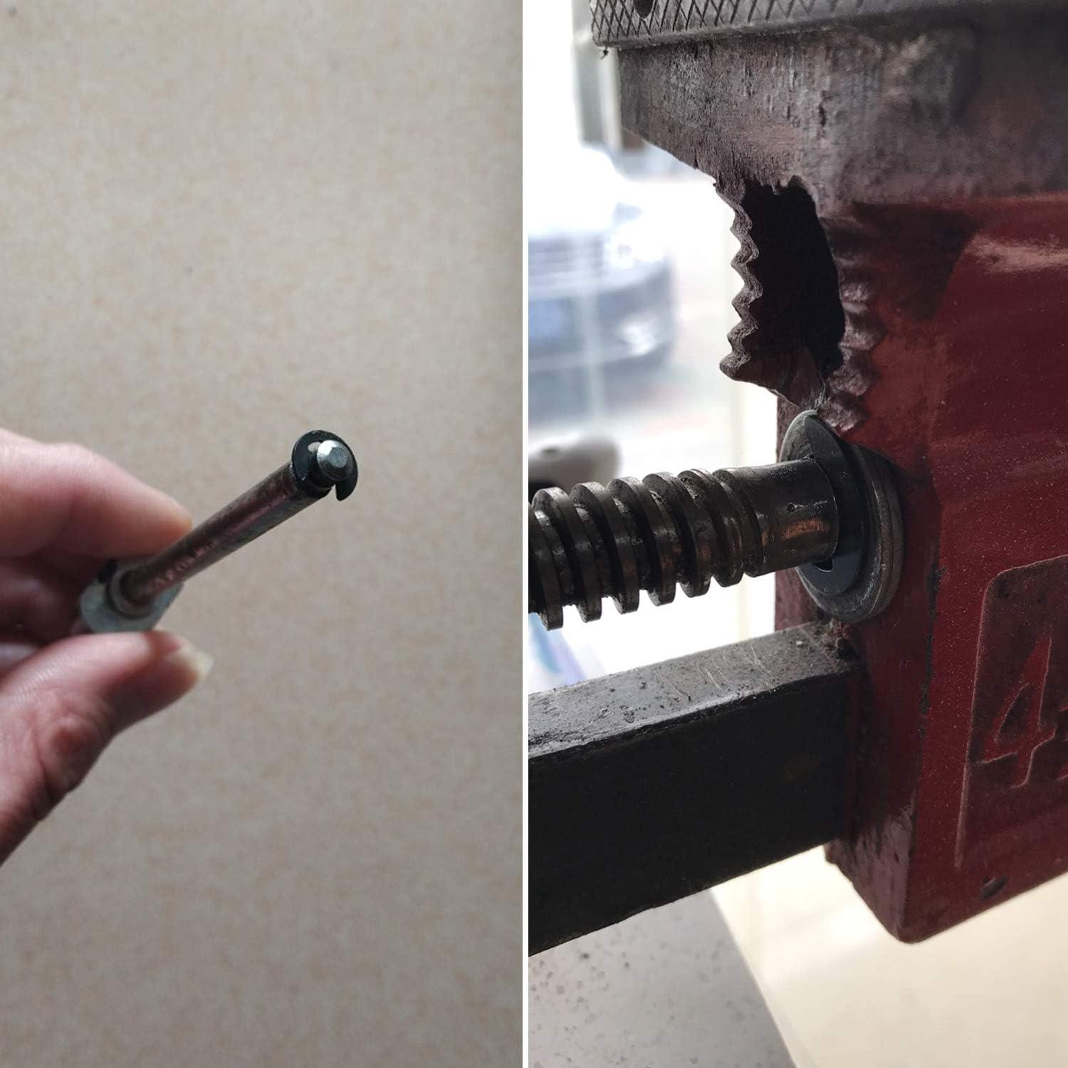 Sicherungsring Sortiment 400 Stück E-Clips 1.5-15mm 13 Größen Stahl DIN 6799