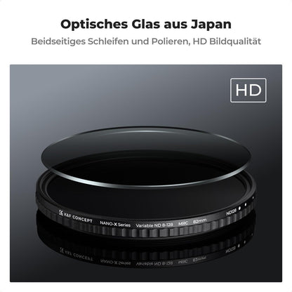 77mm Slim Variable ND Filter ND8-128 (3-7 Stop) Neutral