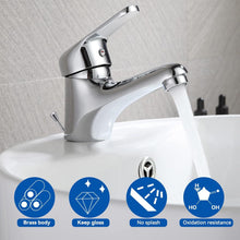 Moderne Chrom Einhebel Wasserhahn mit Zugstange und