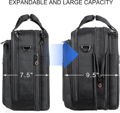 Laptoptasche 17,3 Zoll Stilvoll Erweiterbar Wasserdicht RFID