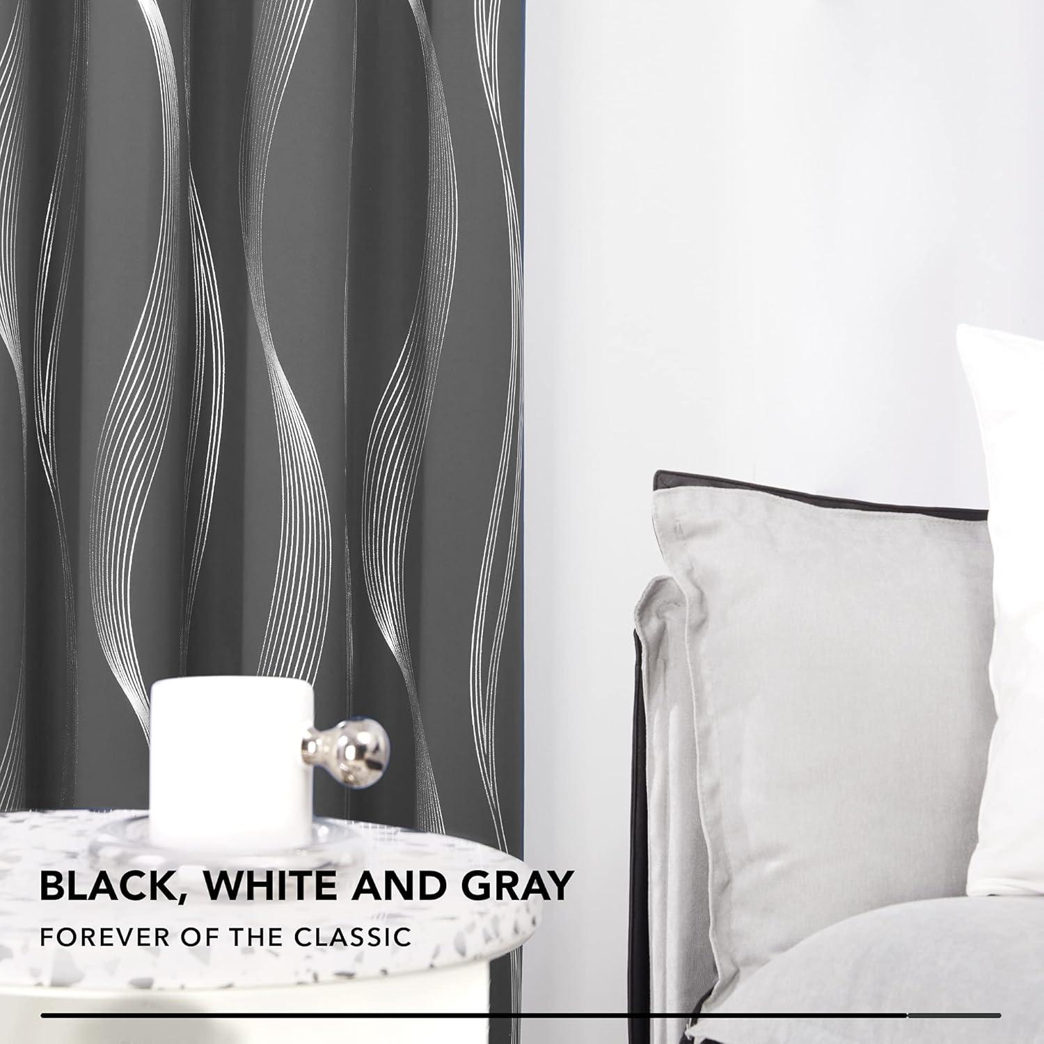 AbdunklungsVorhänge Wärmeisolierend Thermovorhänge Lärmschutz