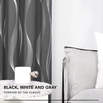 AbdunklungsVorhänge Wärmeisolierend Thermovorhänge Lärmschutz