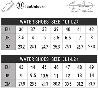 Strandschuhe Badeschuhe Damen Herren Schwimmschuhe Aquaschuhe Sommer