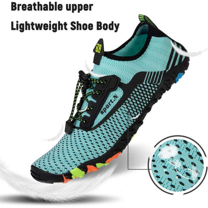 Aquaschuhe Damen Herren Schnell Trocknend Turkis 43 EU