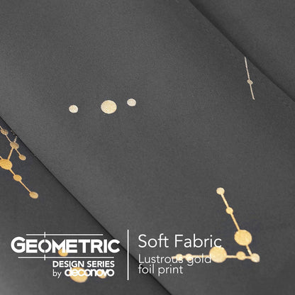 Blickdichte Verdunkelungsvorhänge 229x117 cm Ösen Thermogardinen Hellgrau 2er