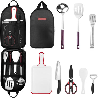Kochgeschirr Set Outdoor 9-teilig für Camping & Picknick