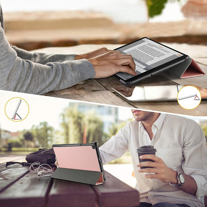 Samsung Galaxy Tab A 10.1 2019 T510 T515 Hülle - Ultra Dünn Slim PU Leder