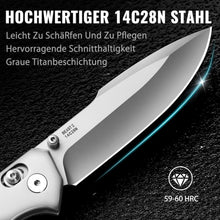 Premium Taschenmesser Klappmesser 23,5cm Einhandmesser