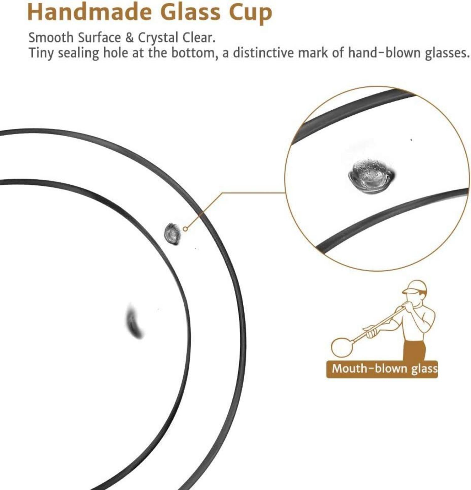 Doppelwandige 350ml Latte Macchiato Gläser Set