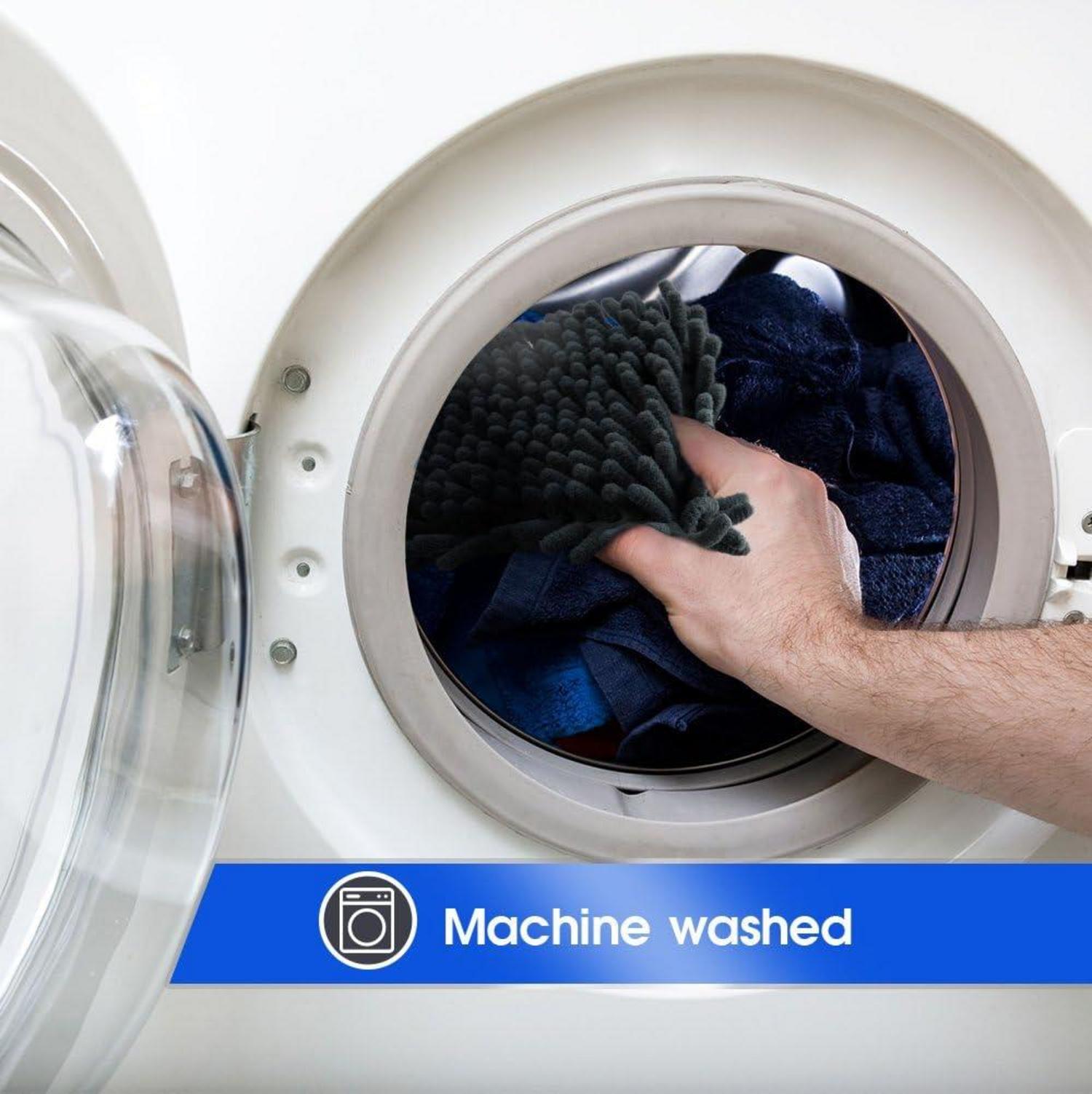 Wischmopp 128cm Mikrofaser Bodenwischer Ersatzkopf Chenille Schaber