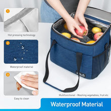 Isolierte Kühltasche 30L Erweiterbar Wasserdicht Marineblau