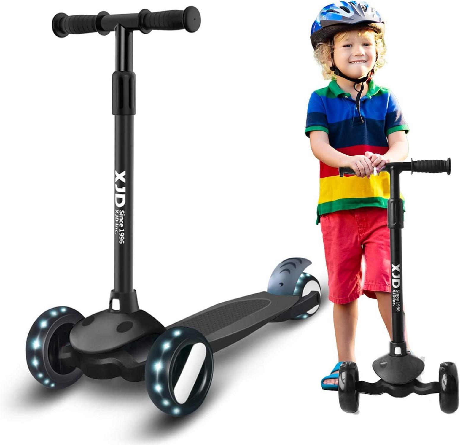 Kinderroller mit LED Rädern und Richtungssperre - Sicherheitsgeprüft