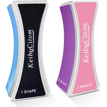 Nagelfeile Set 4 Seiten Nagel Buffer Block für Nail Art