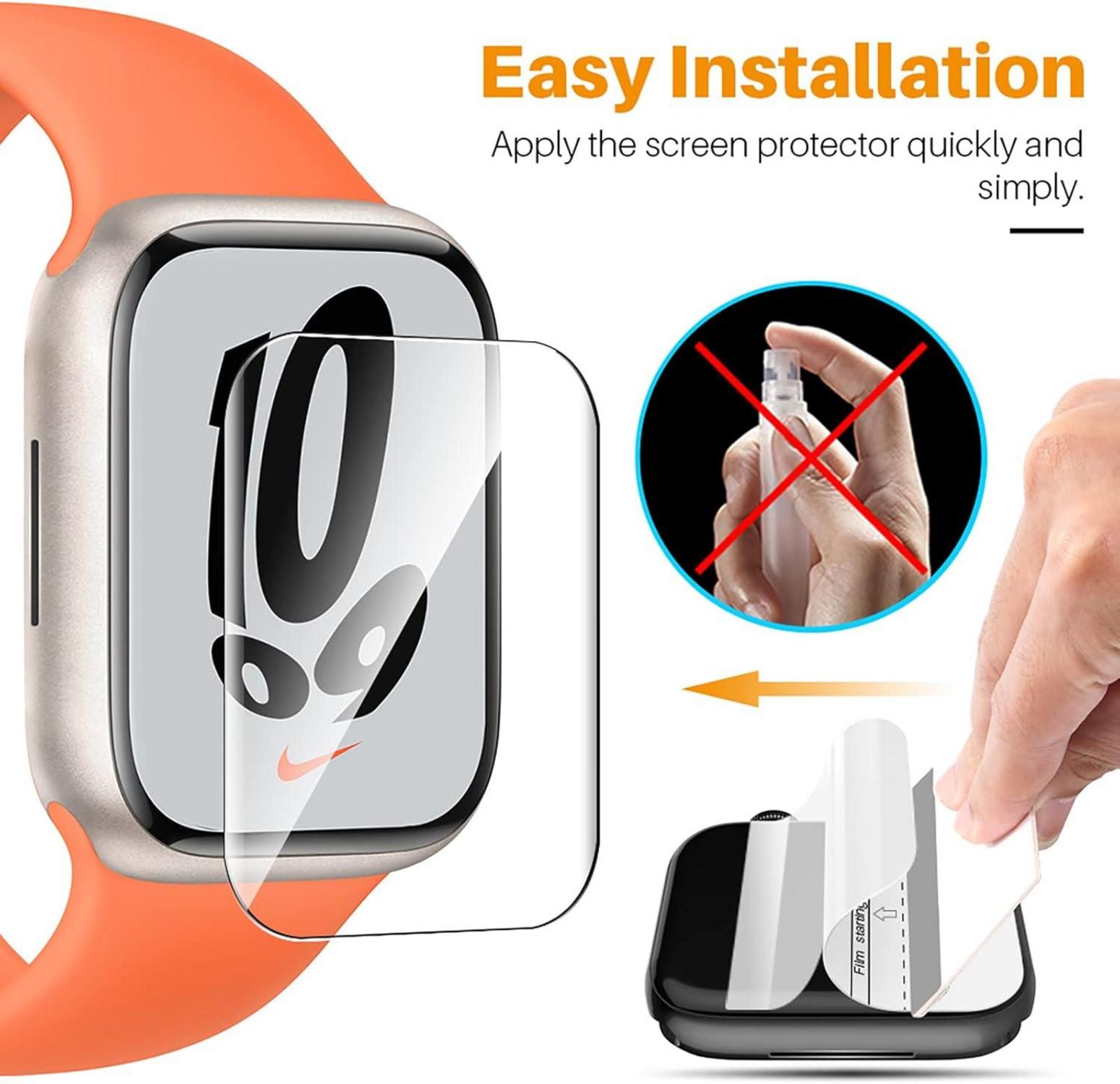 LK Schutzfolie für Apple Watch Series 9/8/7 41mm SE