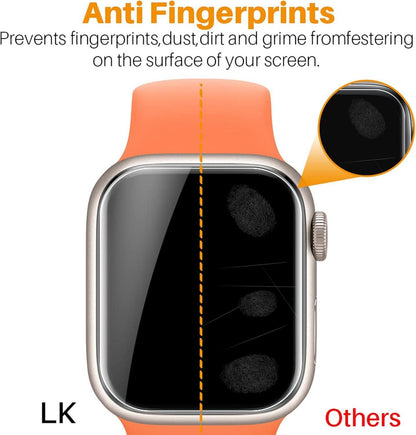 Schutzfolie für Apple Watch Series 9 41mm SE 40mm 6er Pack