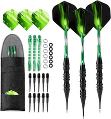 Soft Dartpfeile Set 3 Stück 20g Schwarze Metallfässer Darts