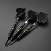 Profi Steeldarts 3 Stück Set 23g Dartpfeile PU Case Schwarze