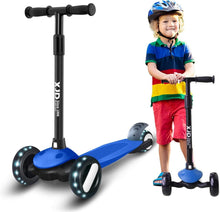 Kinderroller Kinderscooter LED Räder Richtungssperre höhenverstellbar