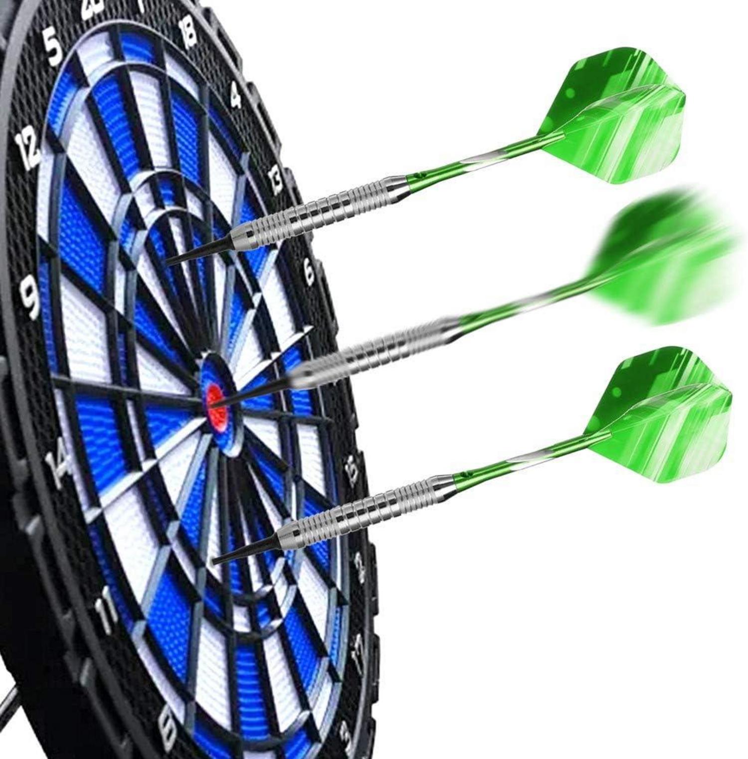 Softdart Pfeile Set 18g Kunststoffspitze Grün Blau Rot Schwarz OTTO