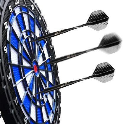 Softdart Set 18g 3 Stück Turnier Darts Schwarz Metallfässer