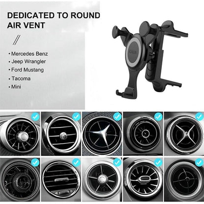 Handyhalterung Auto für Mercedes – Stabil & 360° drehbar
