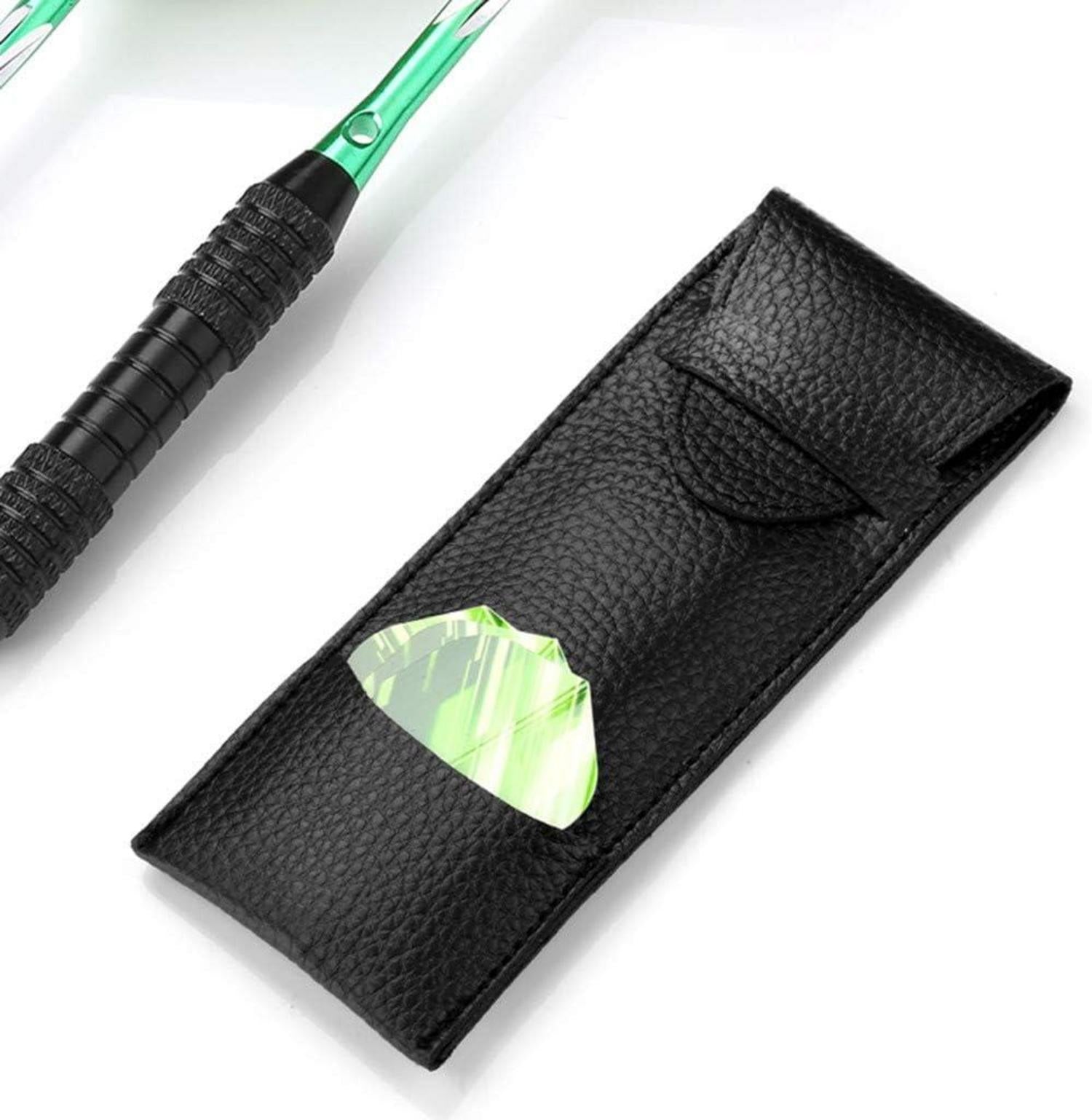 Steel Dartpfeile Set 3 x 22 Gramm mit PU Case, Aluminium Wellen, Schwarz Beschichtete Metallfässer