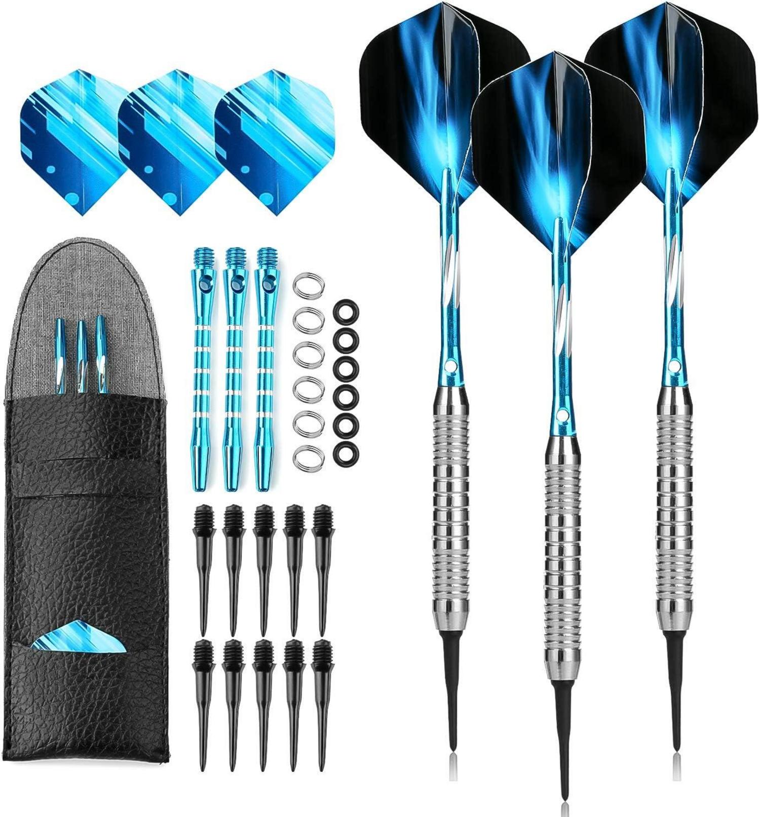 Soft Dartpfeile Set 18g Turnier Elektronische Dartscheibe