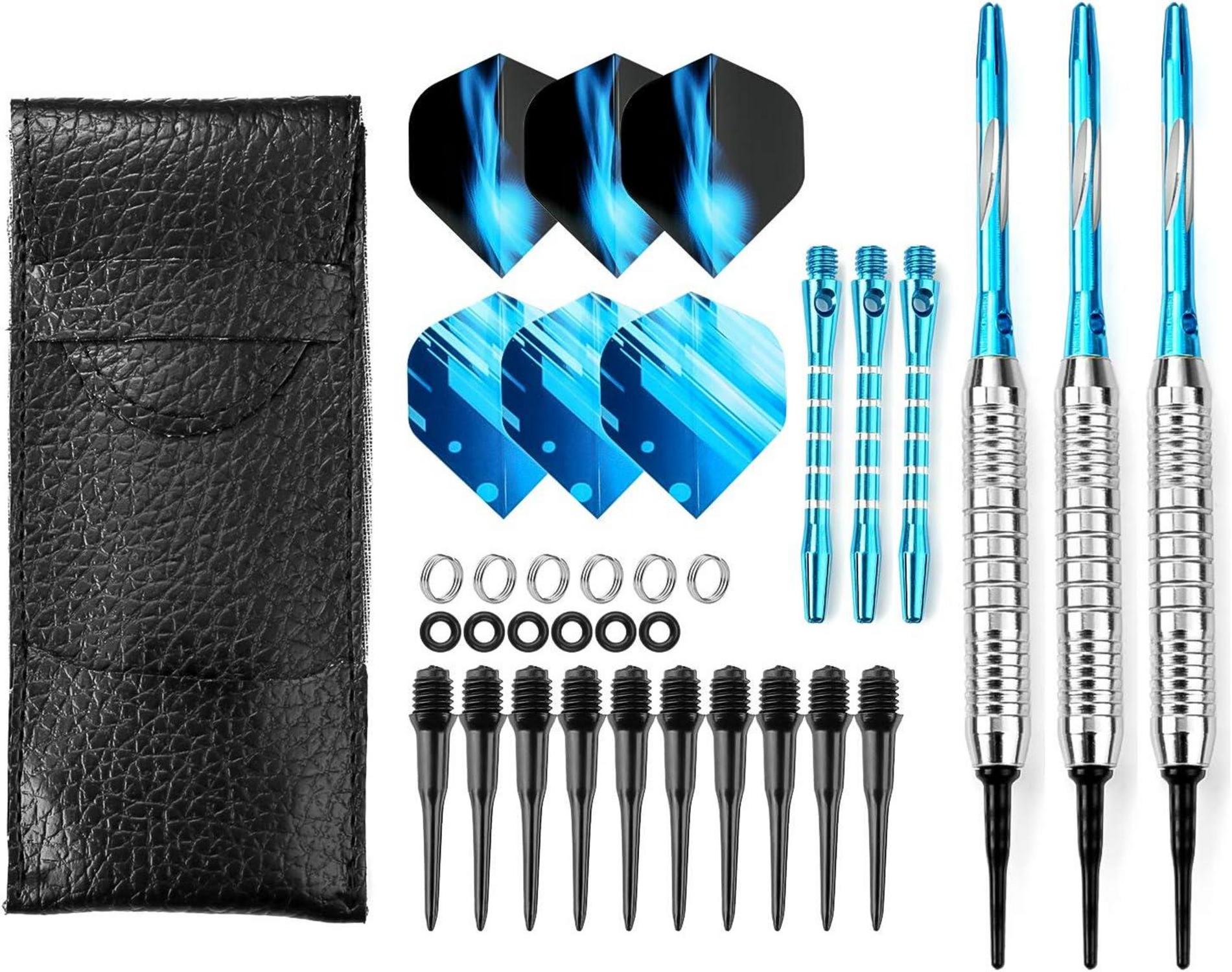 Dartpfeile Set 3 Stück 18g Soft Tip für Elektronische Dartscheibe