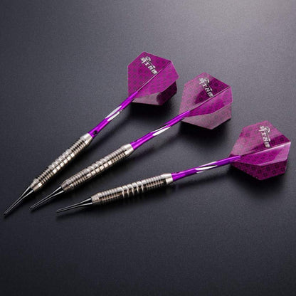 Soft Dartpfeile Set 3 Stück 18 g Turnier Schwarz Metallfässer Darts