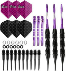 Softdartpfeile Set 20 g - Turnier Darts in Koffer