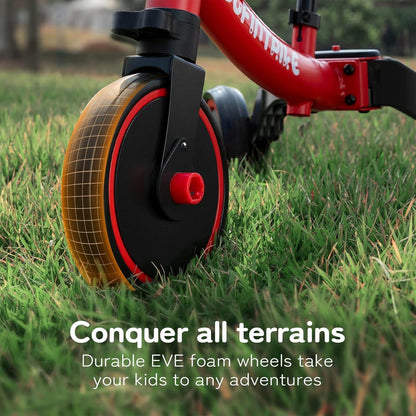 Kinderdreirad Laufrad Lauffahrrad 5-in-1 Lauflernhilfe 1-4