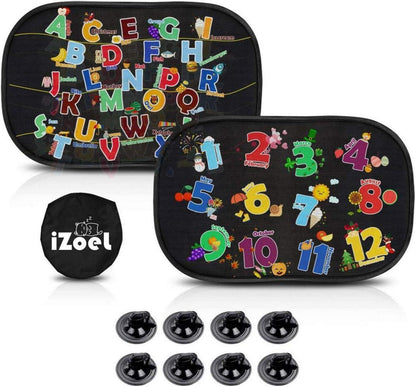 Auto Sonnenschutz Kinder Sonnenblende Seitenscheibe Selbsthaftend UV