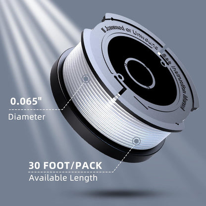 Rasentrimmer Spule kompatibel mit Black Decker 12 Stück