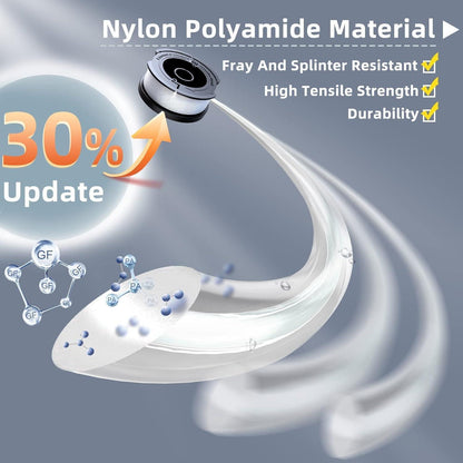 Rasentrimmer Spule kompatibel mit Black Decker 12 Stück