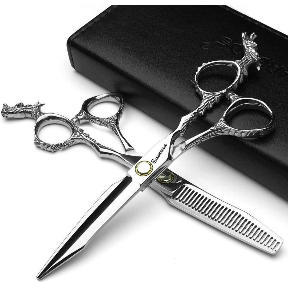 6 Zoll Professionelle Haarschneideschere – Edelstahl & Scharf