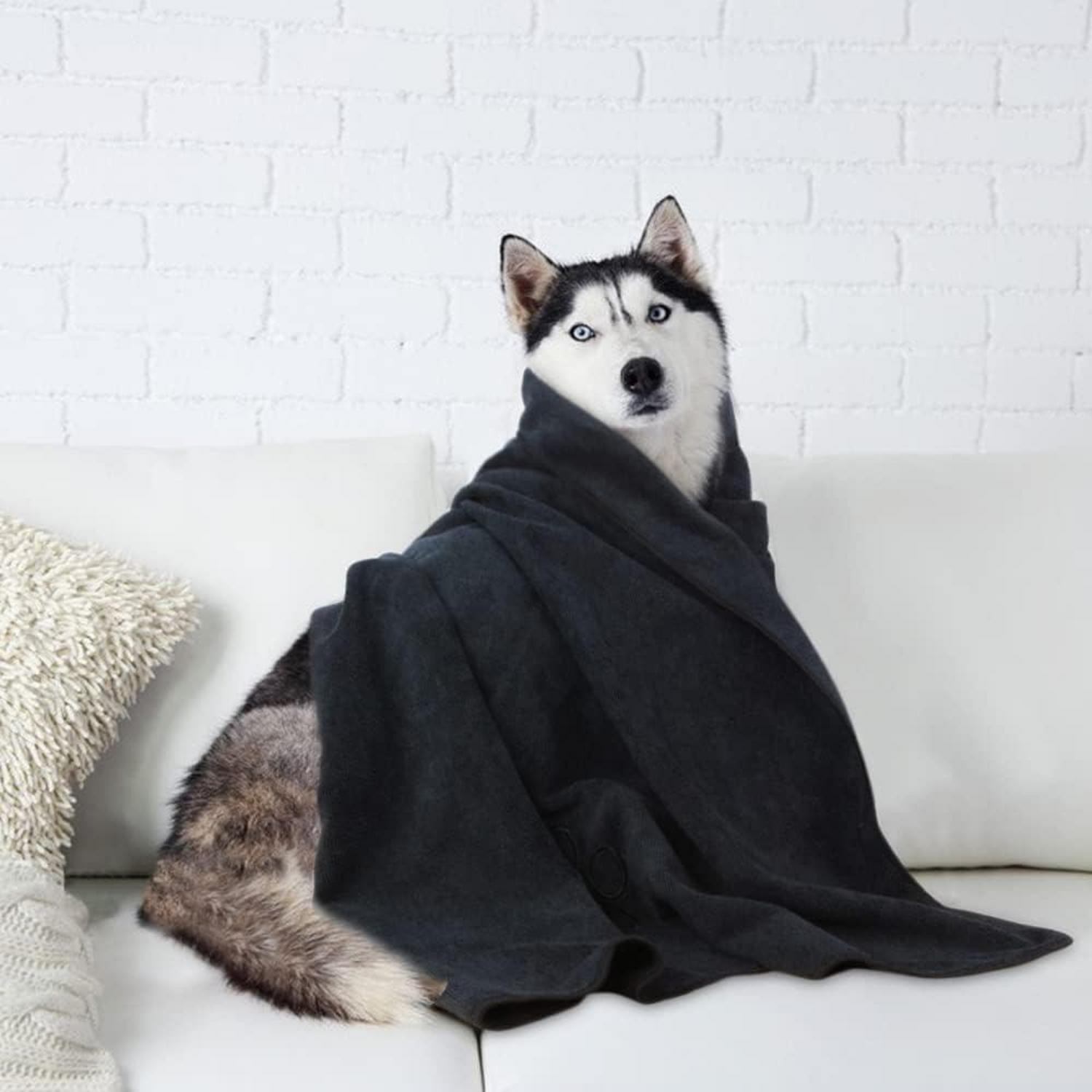 Super saugfähiges Haustierhandtuch Mikrofaser für Hunde und Katzen