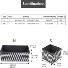 DIMJ 12er Set Aufbewahrungsboxen Schubladen Organizer für